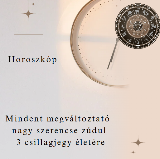 Mindent megváltoztató nagy szerencse zúdul 3 csillagjegy életére