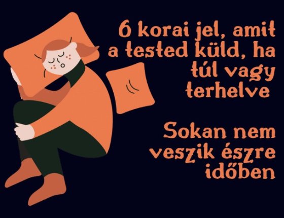6 korai jel, amit a tested küld, ha túl vagy terhelve